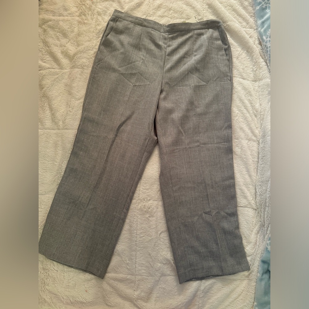 Gray dress pants